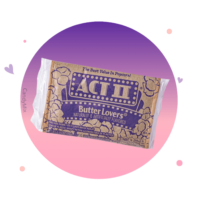 act II Butter Lovers popcorn