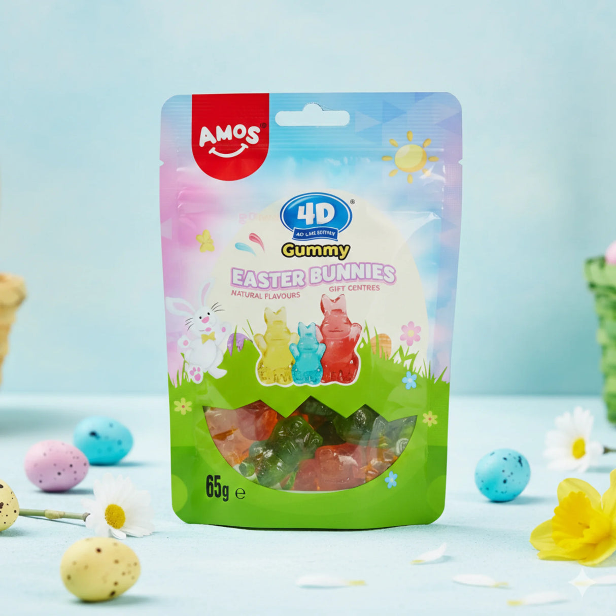 Bonbon 4D - Lapins de Pâques