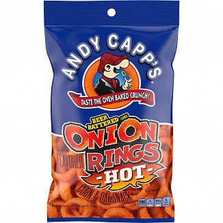Andy Capp's Onion Rings Hot 57 g - snack salé américain