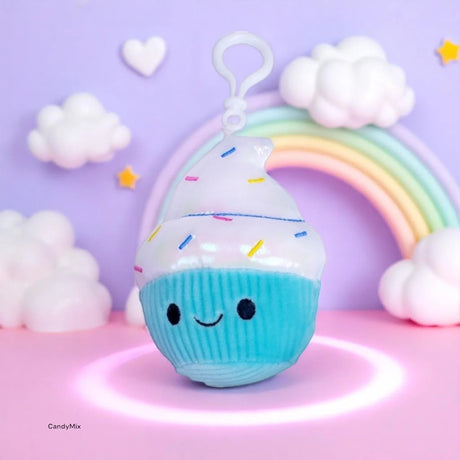Peluche Kawaïi Ice Cream BagClip 10cm