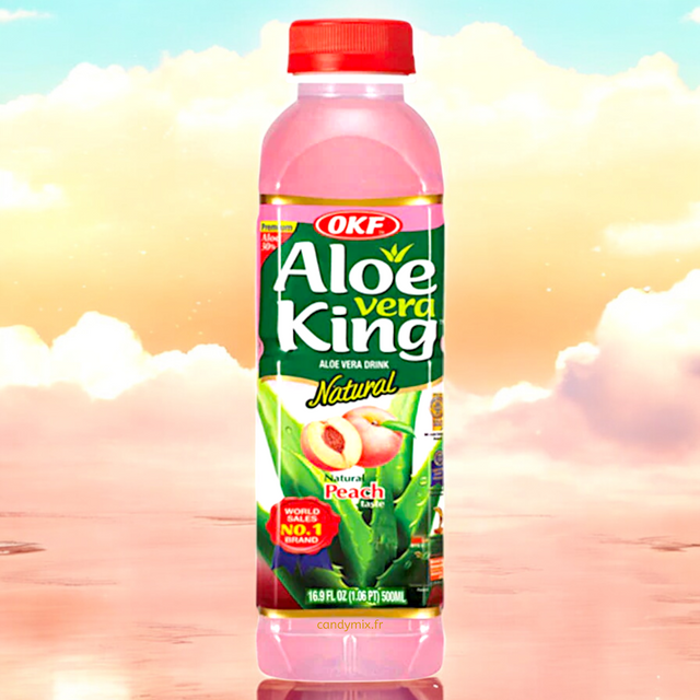 Aloe Vera Peach Drink