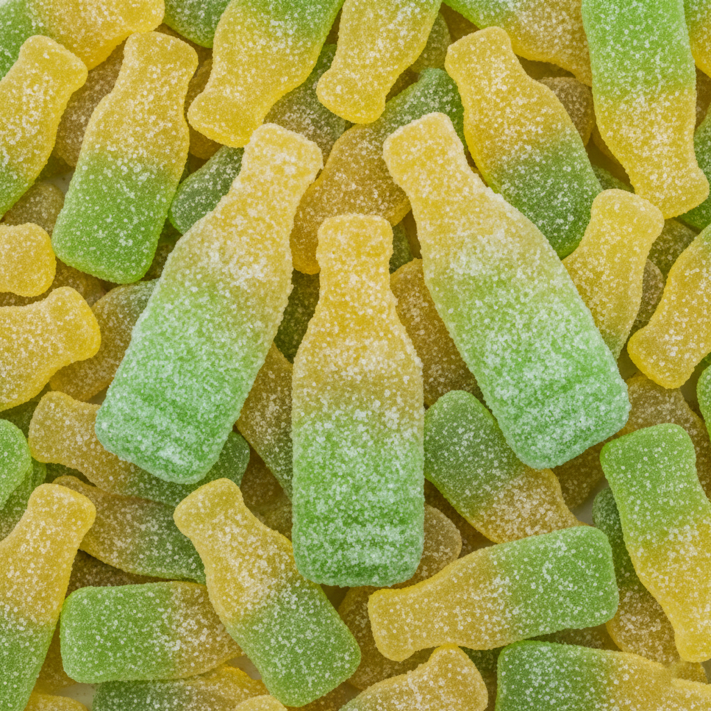 ✨ Bouteilles Poires  - Bonbons Suédois