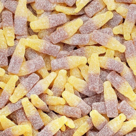 Bonbons suédois malaco bouteille cola mangue