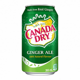 Canada Dry Ginger Ale 355 ml - boisson américaine
