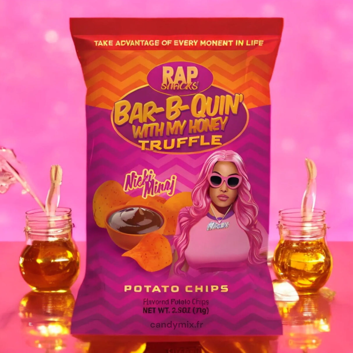 Nicki Minaj Chips Bar-B-Quin' Whit My Honey Truffle