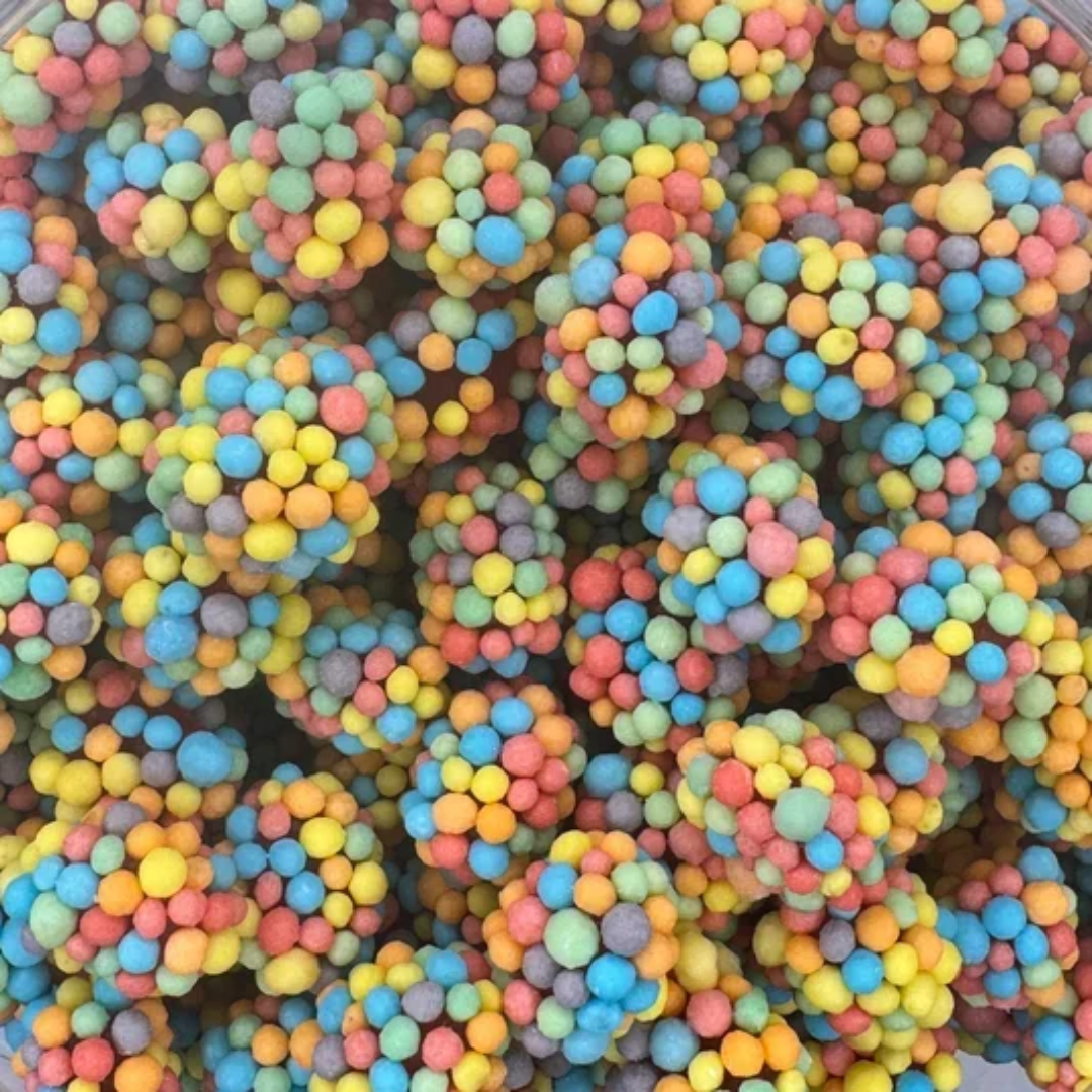 bonbon gélifié entouré de bonbon dextrose 