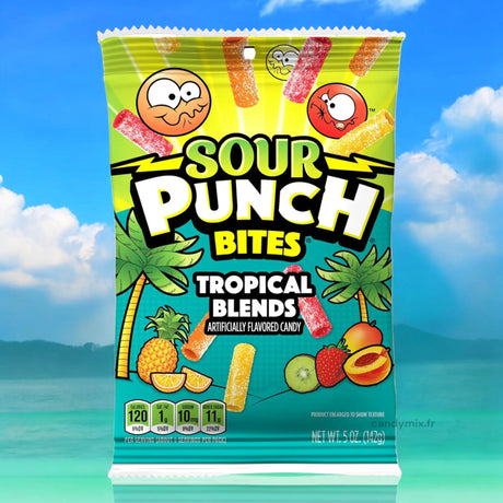 Sour Punch Bites Tropical Blends