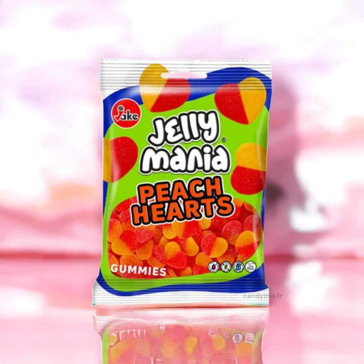Jellymania Cœur pêches 