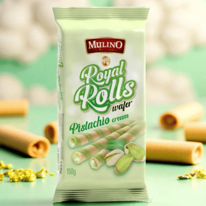 Wafer Rolls Pistachio Cream