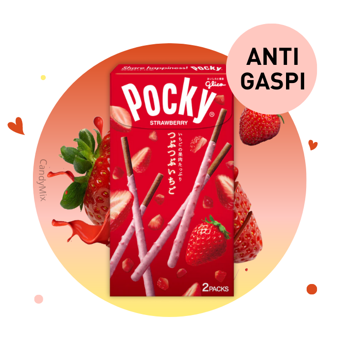 Pocky Fraise Double Pack - Anti Gaspi (DDM dépassée)