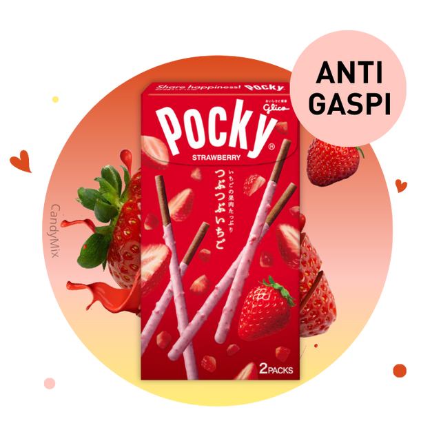 Pocky Fraise Double Pack - Anti Gaspi (DDM dépassée)