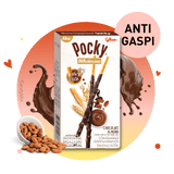 Pocky Wholesome Biscuit Sticks Chocolate Almond - Anti Gaspi (DDM dépassée)