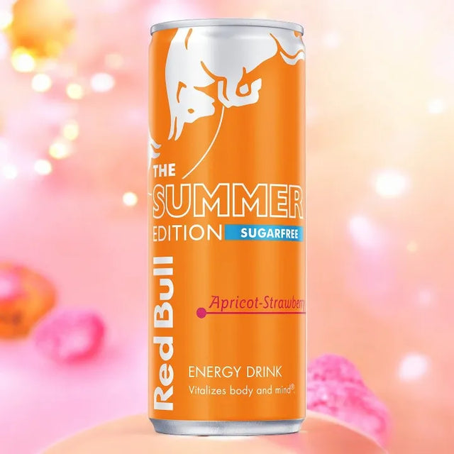 Red Bull Apricot Edition Sugarfree (Apricot - Strawberry) 