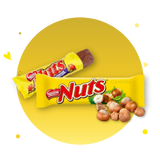 Barre chocolat aux noisettes Nuts