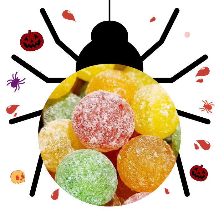 ✨Boules Fruits (50g) - Barnett - Bonbons les plus acides du monde