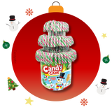 Candy Canes - Rouge/Blanc/Vert