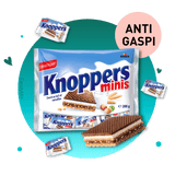 Knoppers Minis  - Anti Gaspi (DDM dépassée)
