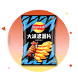 Lay's Big Wave Potato Chips Grilled Squid (Chine)