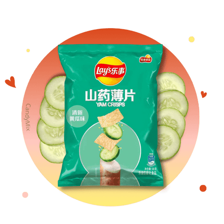 Lay's Yam Crisps Cucumber (Chine)