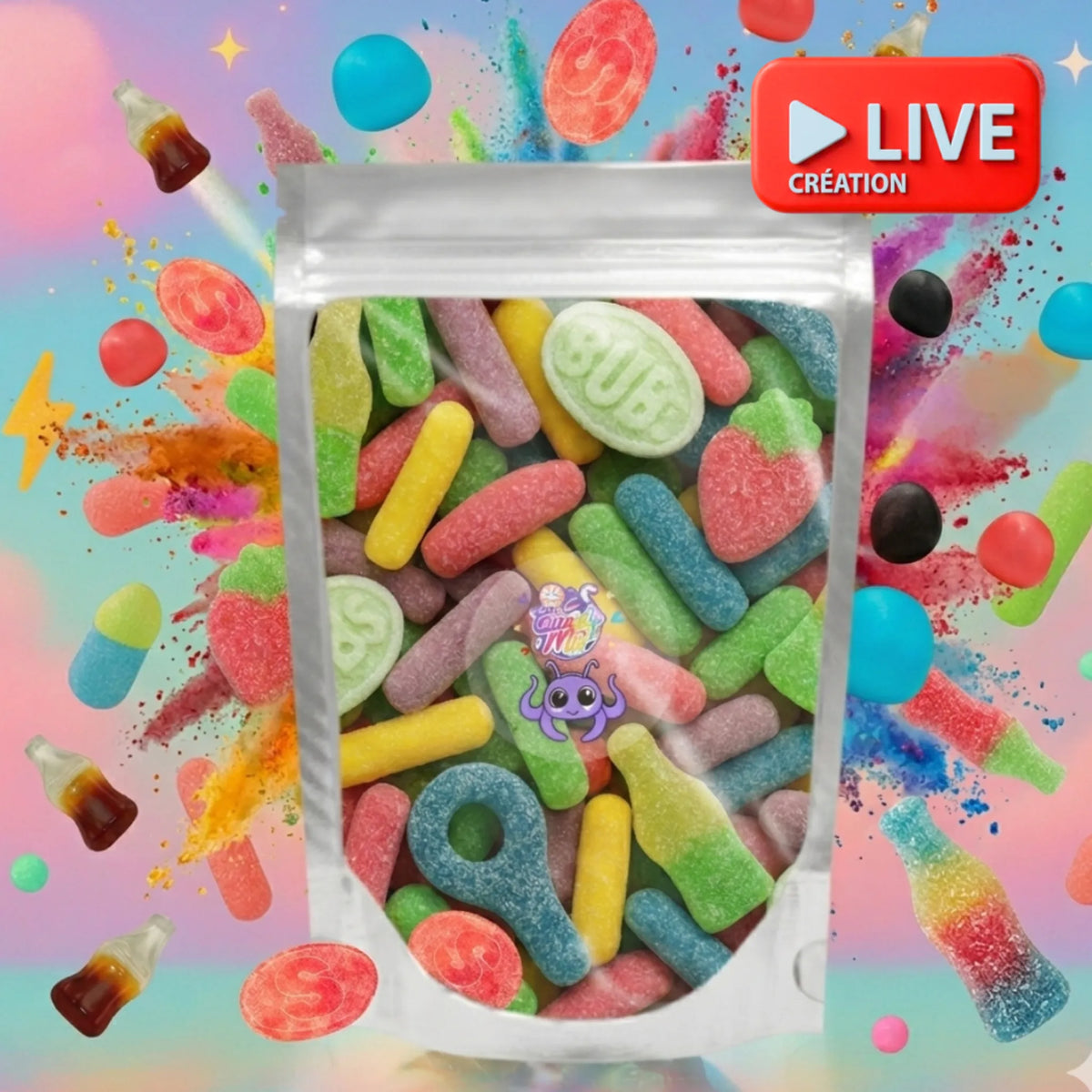 Mix Création Live — Bonbons en vrac · CandyMix