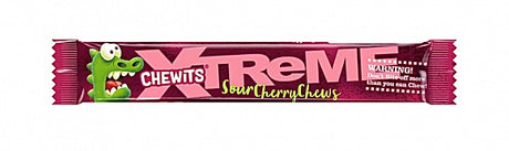 Chewits Xtreme Sour Chews Cherry 34 g - snack salé américain