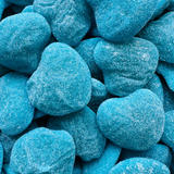 Coeurs fourrés framboises acides - Dulceplus sucrés - bonbons en vrac CandyMix
