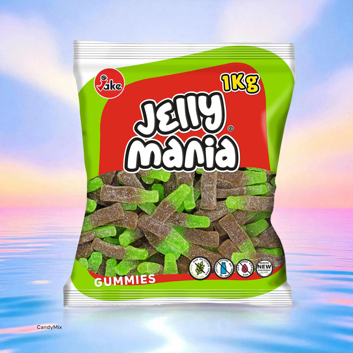 Mini Bouteille Cola Acide - Jake 1Kg