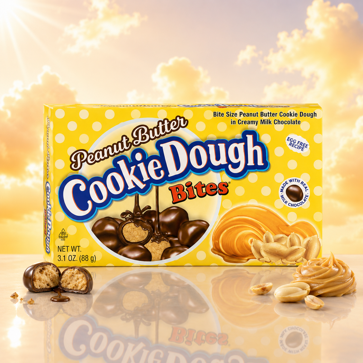 Cookie Dough Bites Peanut Butter 88 g