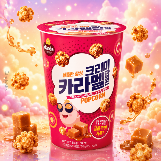 Darda - Popcorn - Creamy Caramel Flavor
