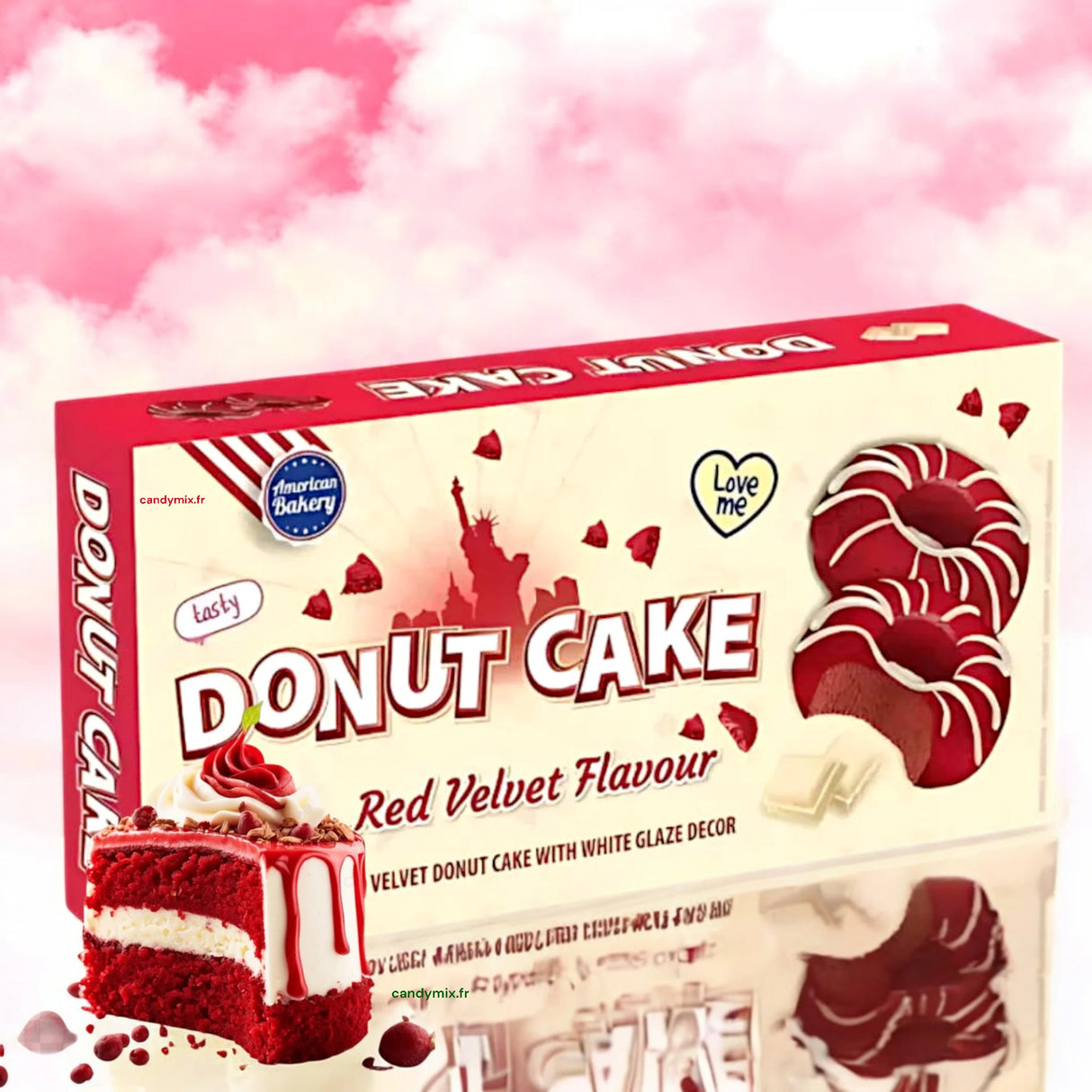 Donut Cake Red Velvet