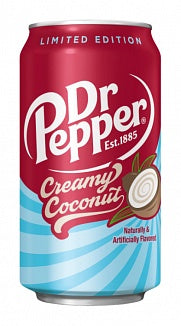Dr Pepper Creamy Coconut 355 ml - boisson américaine