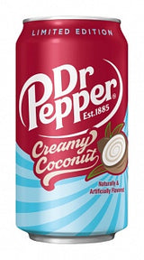 Dr Pepper Creamy Coconut 355 ml - boisson américaine