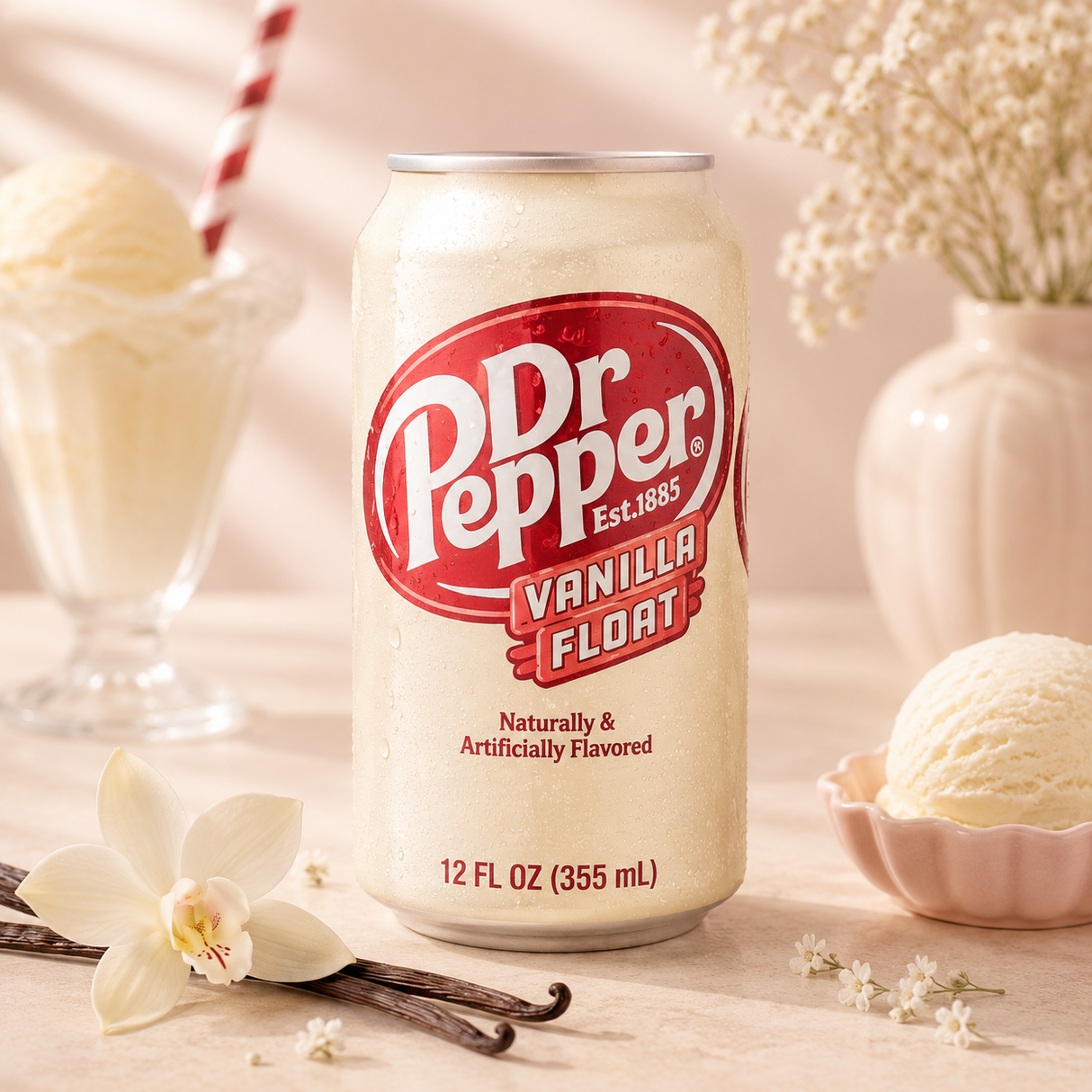 Dr Pepper Vanilla Float 355 ml
