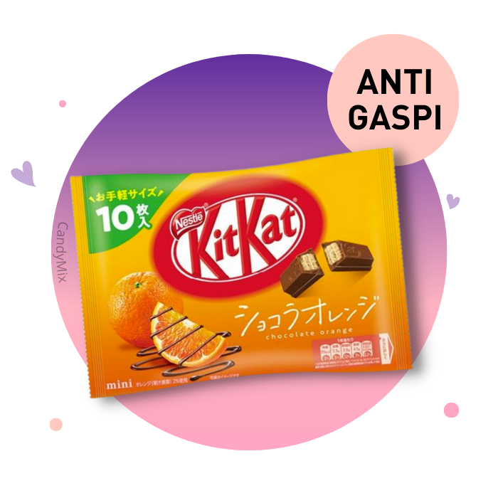 Kit Kat Mini Orange - Anti Gaspi (DDM dépassée)