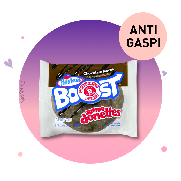 Hostess Boost Jumbo Donettes Chocolate Mocha - Anti Waste (BAD exceeded)