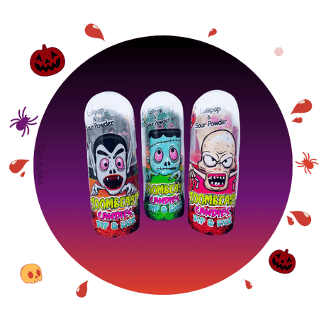 Bonbon Halloween : Zombeast Candies Dip and Lick 