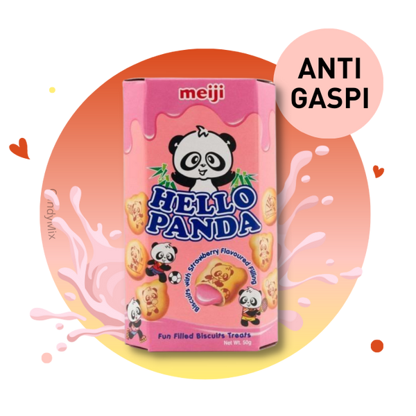 Hello Panda Fraise - Anti Gaspi (DDM dépassée)