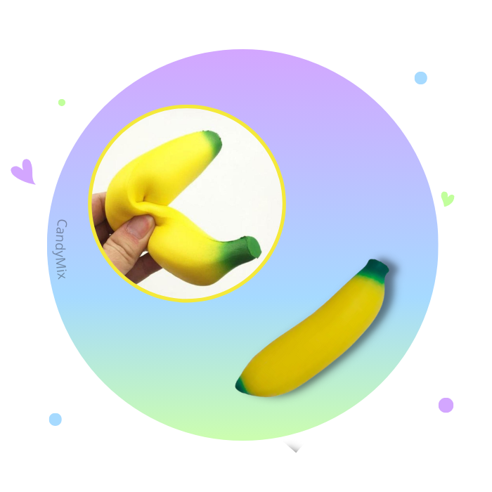 Banana Squishy Powder - Fidget Toys
