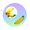 Banana Squishy Powder - Fidget Toys