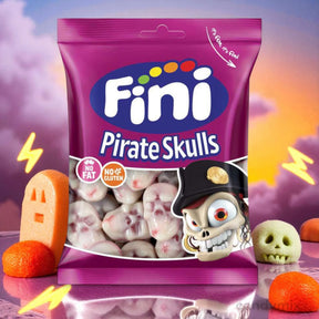 Bonbon fourré halloween crâne