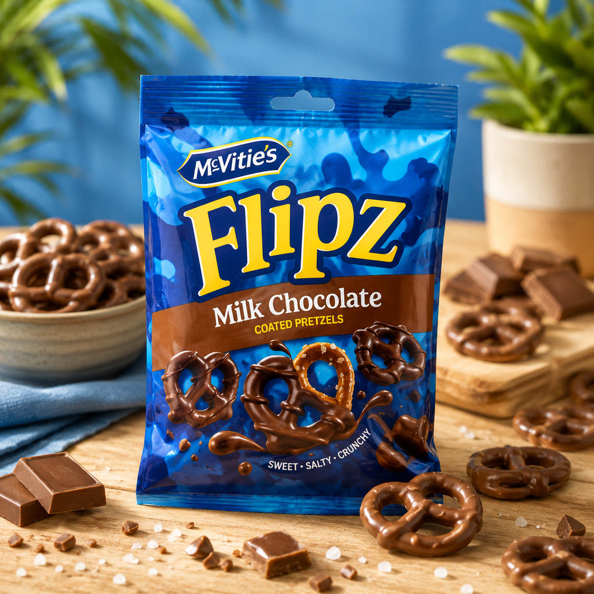 Flipz Pretzels Milk Chocolate 70 g
