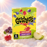 Fruit Gushers Super Sour 6 Pack 138 g