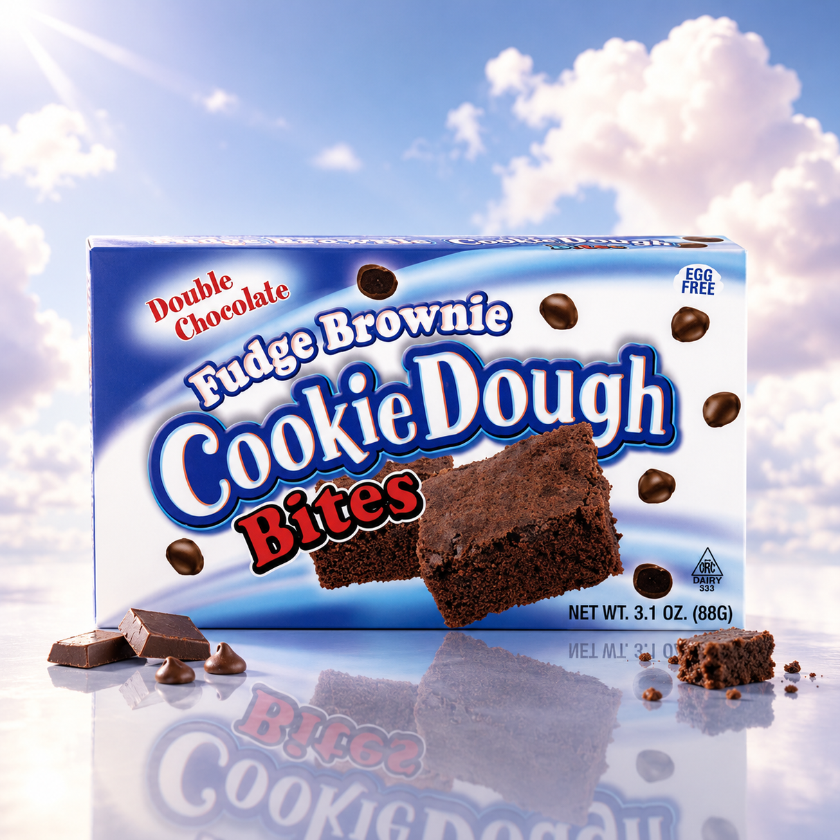 Cookie Dough Bites Fudge Brownie 88 g