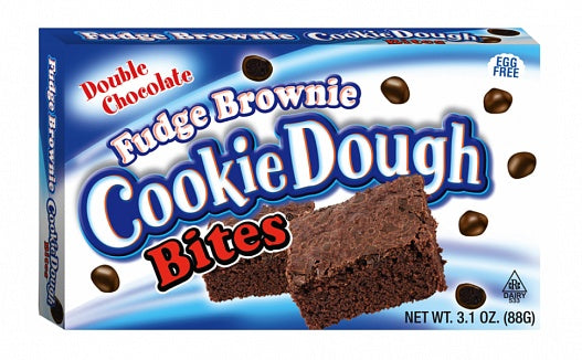 Cookie Dough Bites Fudge Brownie 88 g - gourmandise américaine