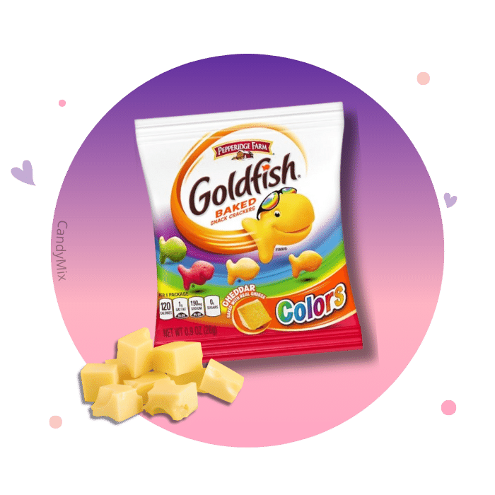 Goldfish Crackers Colors Cheddar