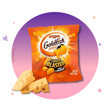 Goldfish Crackers Flavor Blasted Xtra Cheddar
