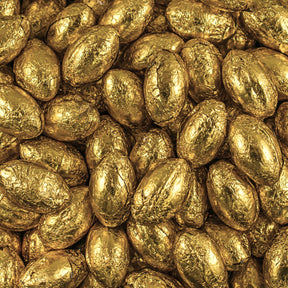 Œufs en chocolat au lait praliné