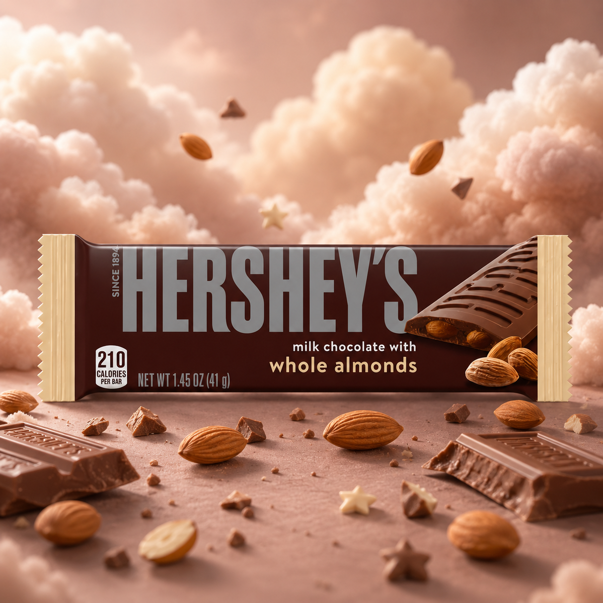 Hershey's Milk Chocolate with Almonds 41 g