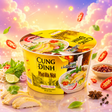 Instant Rice Noodles - Pho Ha Noi - Bowl