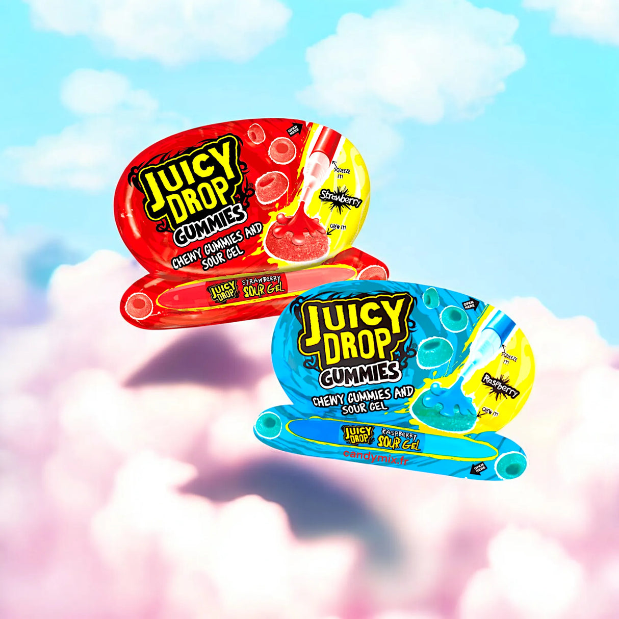 Bazooka Juicy Drop Gummies (À l'unité)